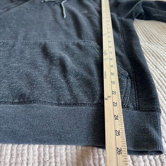 Billabong Pullover Hoodie Mens Sz Medium Kangaroo Pocket Dark Gray Beach Surf - Picture 11 of 11